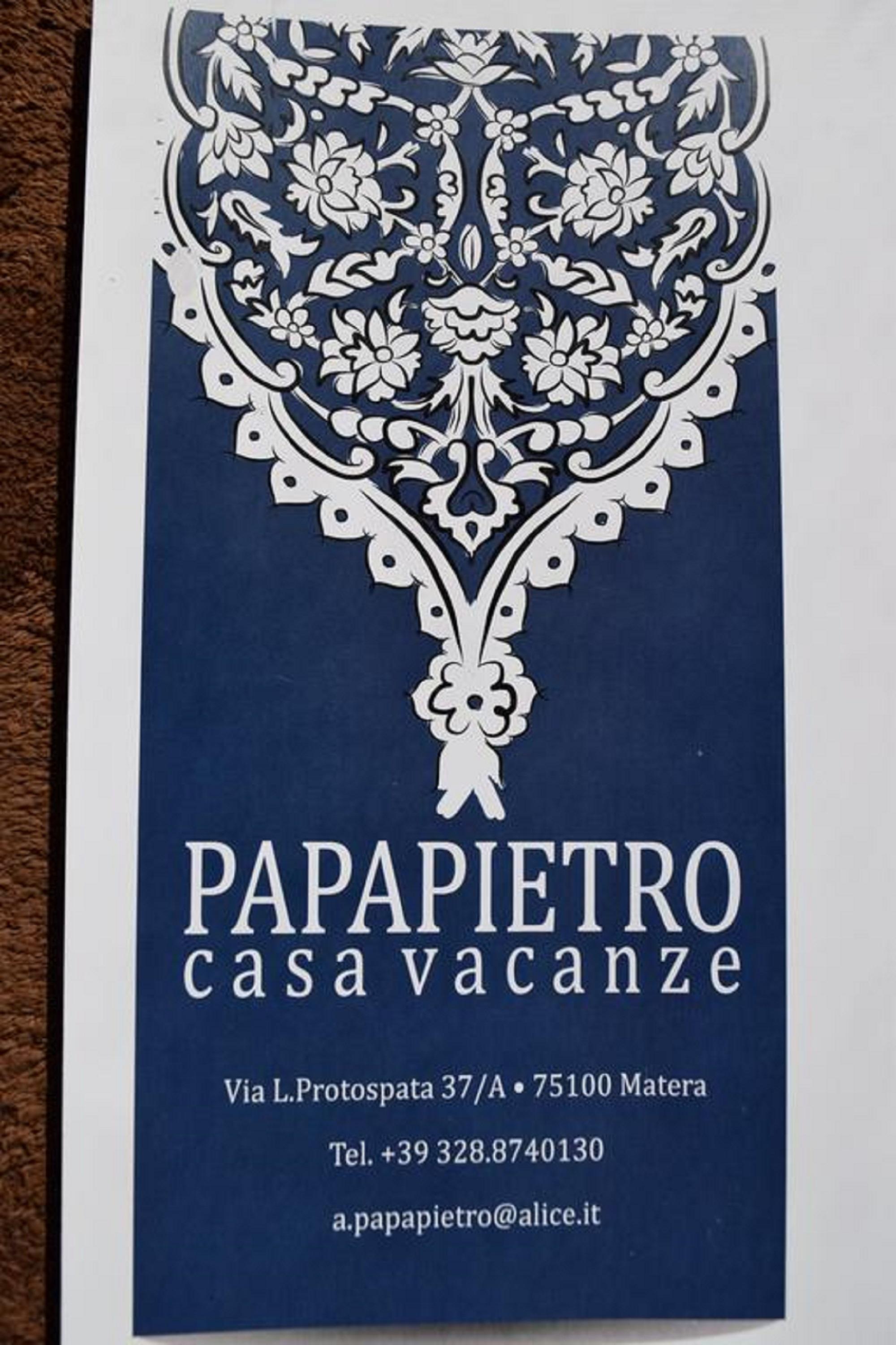 Casa Papapietro Matera Exterior foto